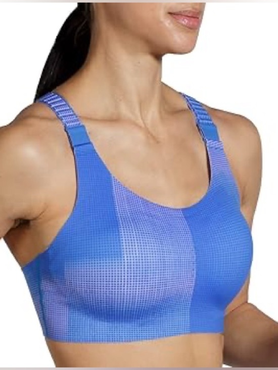 Brooks Other - Brooks Dare Racerback Run Bra 2.0 – Bluetiful Altitude Print – 38DD High Impact